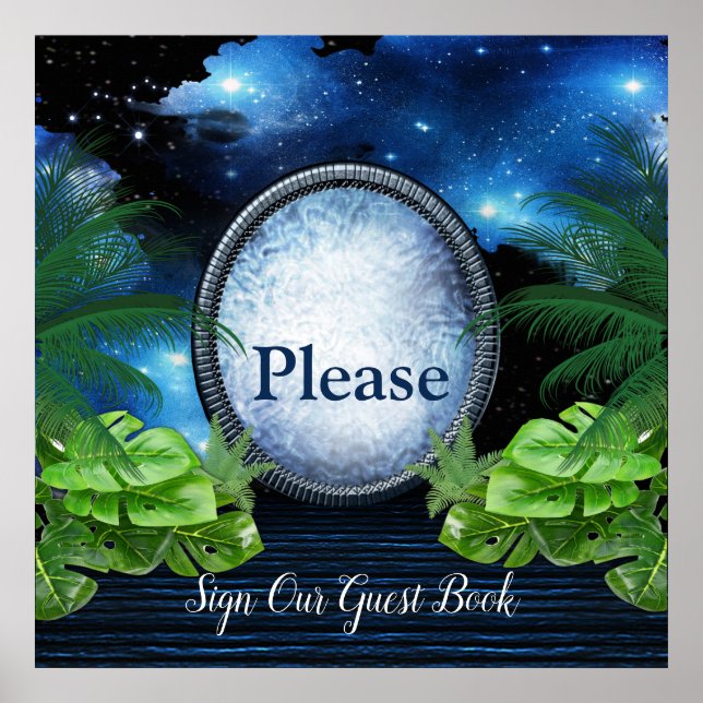 Póster Boda de Galaxy-Portal (Frente)