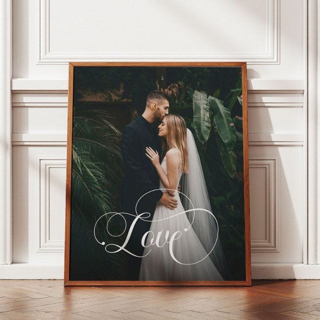 Póster Boda de la caligrafía de amor (Subido por el creador)
