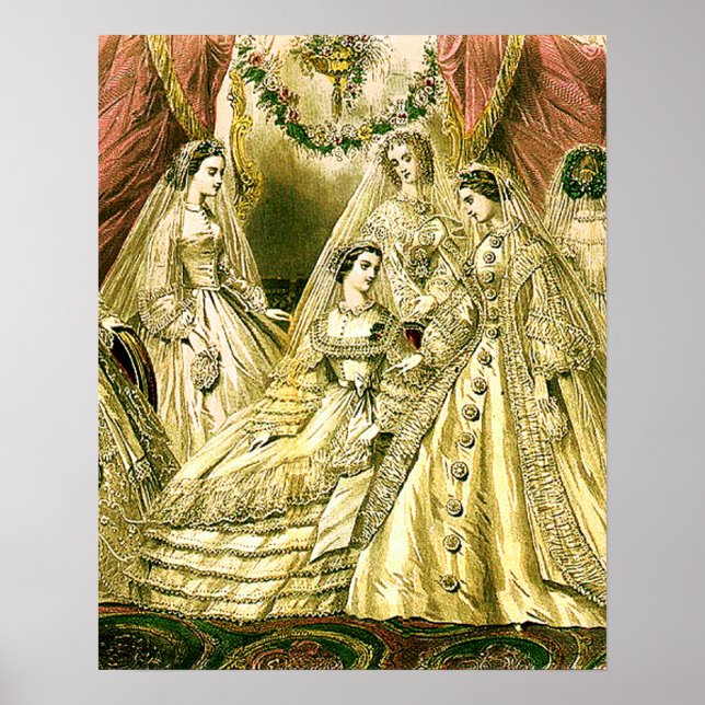 Póster Boda de la vieja novia (Frente)