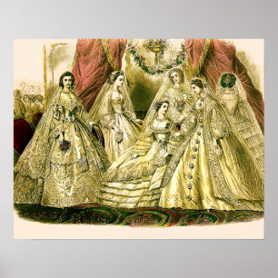 Póster Boda de la vieja novia