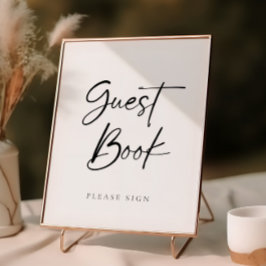 Póster Boda de libros de guiones modernos