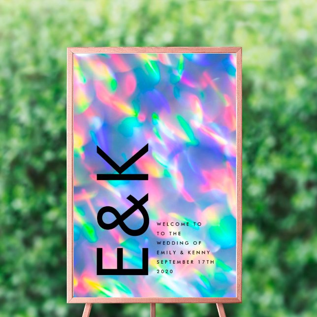 Póster Boda de monograma irlandés ultraconservador (Subido por el creador)