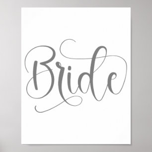 Póster Boda de novias Bachelorette Party Spooky Season