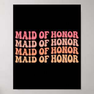 Póster Boda De Novias De Honor