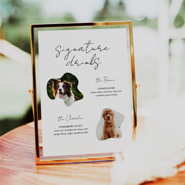 Póster Boda de perro mascota Bebe Personalizado 2 Foto (Subido por el creador)