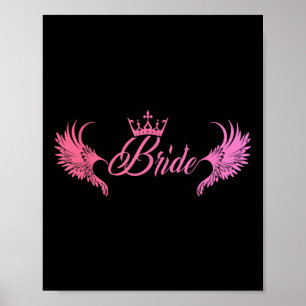 Póster Boda Del Partido Británico Bachelorette, Criada De
