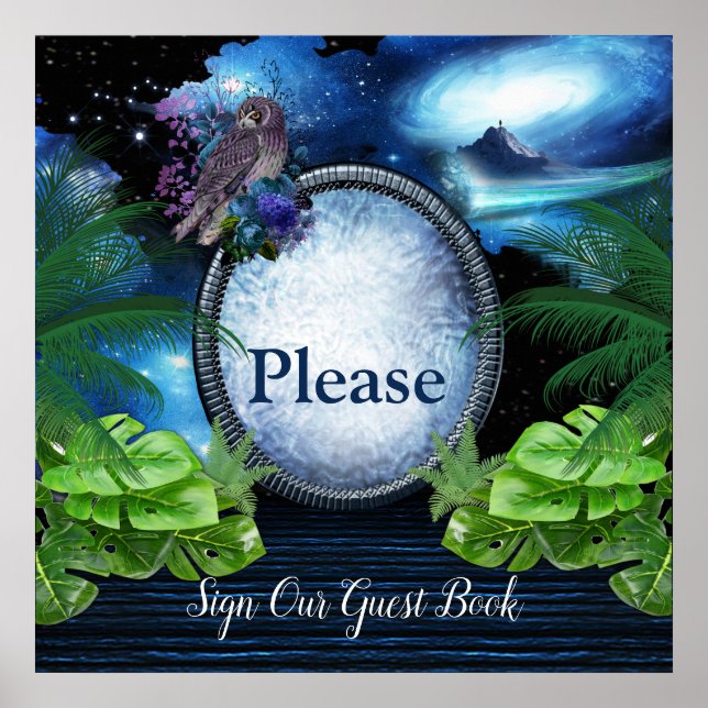 Póster Boda del portal Galaxy (Frente)