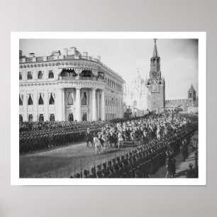 Póster Boda del Tsar Nicholas (1868-1918) a Alexandra