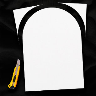 Póster Boda en blanco de plantilla de arco de 18" x 24"