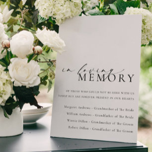 Póster Boda En Memoria Amada Ellesmere