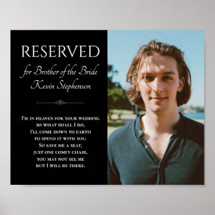 Póster Boda en memoria del hermano negro de la novia