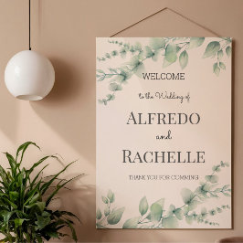 Póster Boda Floral de Jardín de Verano