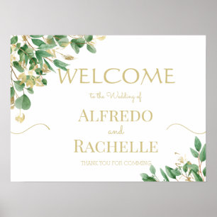 Póster Boda floral de Summer Garden