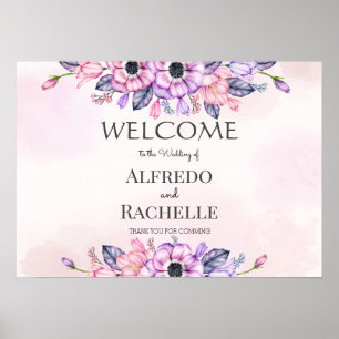 Póster Boda floral de Summer Garden