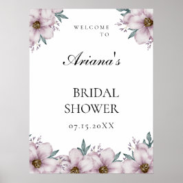 Póster Boda Floral Eucalyptus