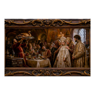 Póster Boda Imperial Boyar de Anastasia Vorotynskaya