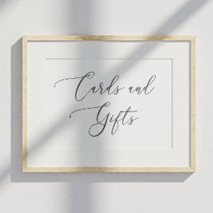 Póster Boda Minimalista blanco y negro. Tarjetas y regalo
