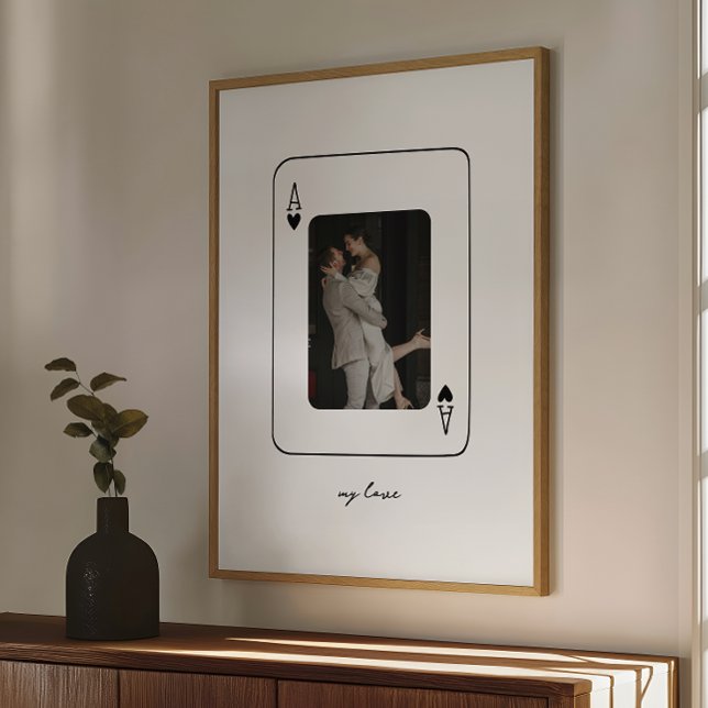 Póster Boda Minimalista moderno (Subido por el creador)
