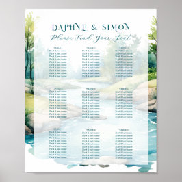 Póster Boda Misty Mountain