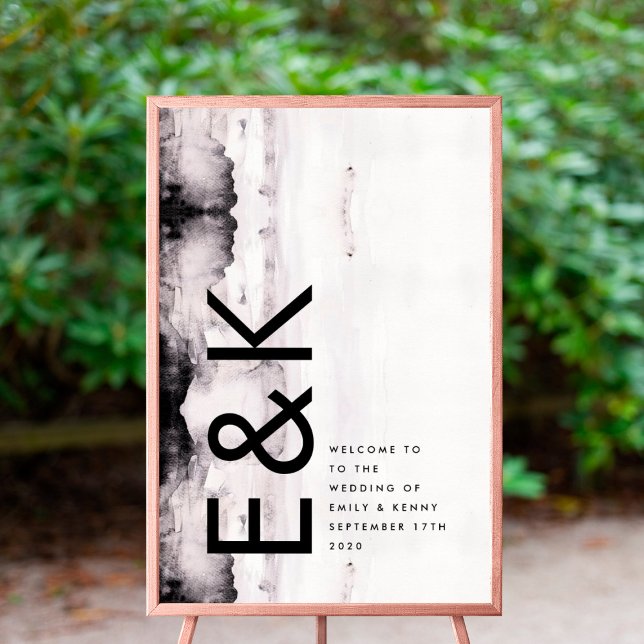 Póster Boda Neutral de Género Ultra Moderno (Subido por el creador)