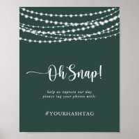 Boda Oh Snap Rustic String Lights Green