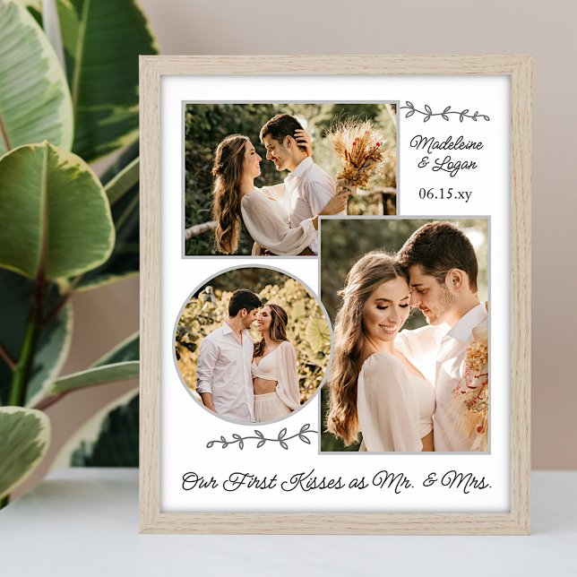 Póster Boda Pareja Personalizado Collage de fotos Sr. Kis (Subido por el creador)