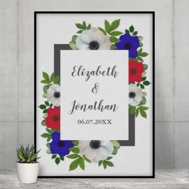 Póster Boda Patriótico Panda Anemone (Subido por el creador)