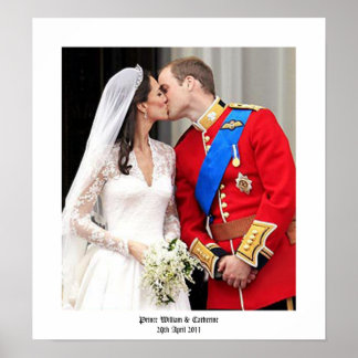 Póster Boda real