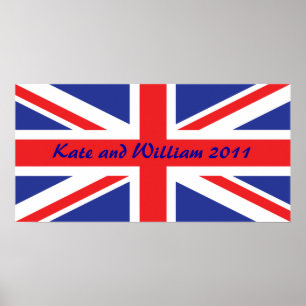 Póster Boda Real/Kate y William