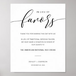 Póster Boda Rústico Moderno En Lugar Del Rótulo De Favore