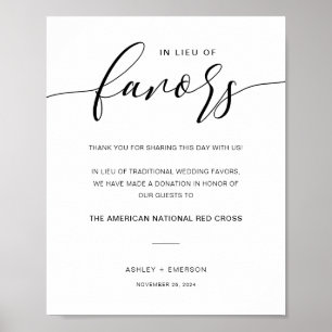 Póster Boda Rústico Moderno En Lugar Del Rótulo De Favore