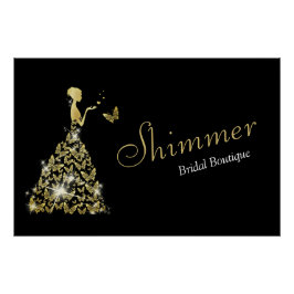 Póster Boda Vestido Bridal Boutique Business