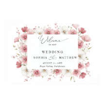 Bodas de Flores Rosadas Silvestres