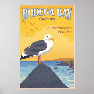 Póster Bodega Bay California
