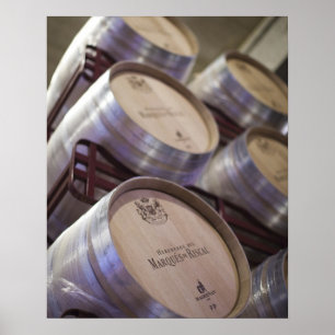 Póster Bodega Marques de Riscal bodega