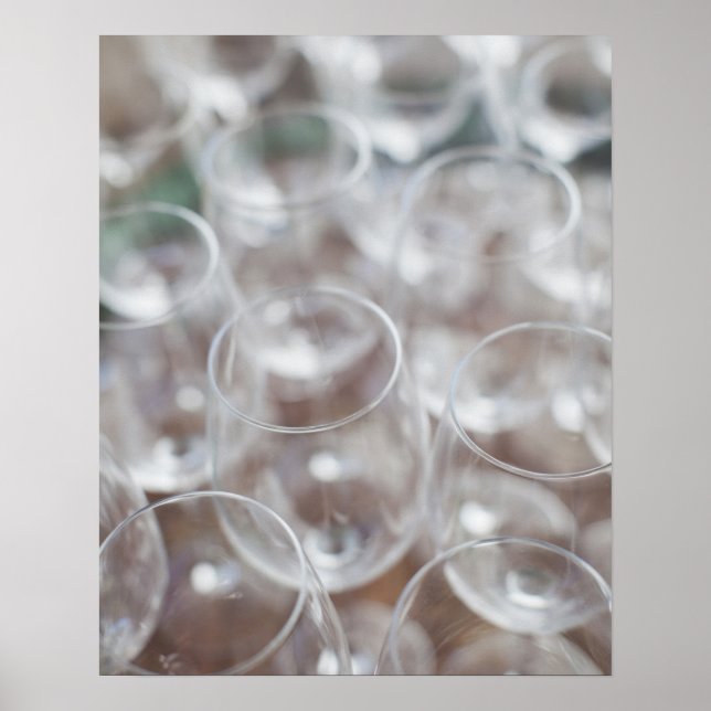 Póster Bodega Marques de Riscal, degustación de vinos (Frente)