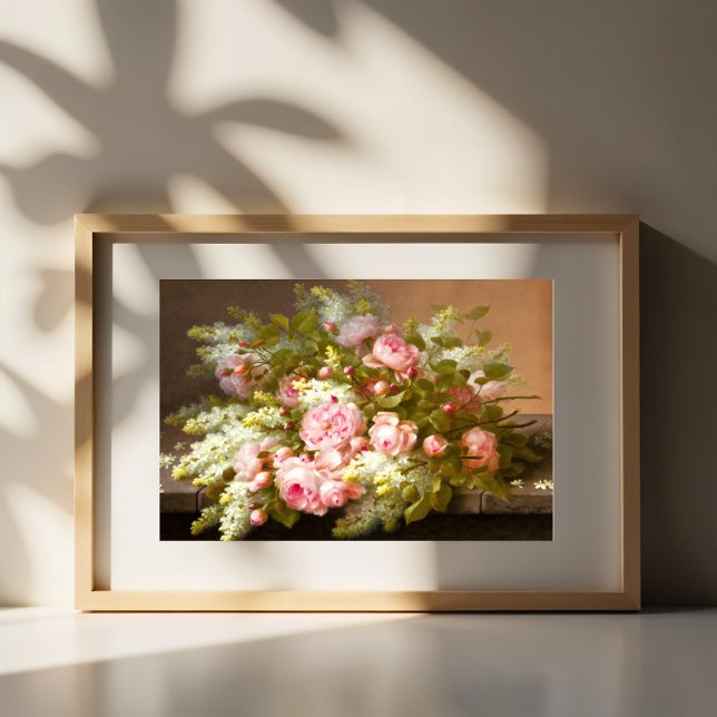 Póster Bodegón floral, Raoul M. De Longpré  (Subido por el creador)