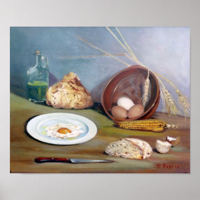 Póster Bodegón/Natureza morta/Still life (Frente)