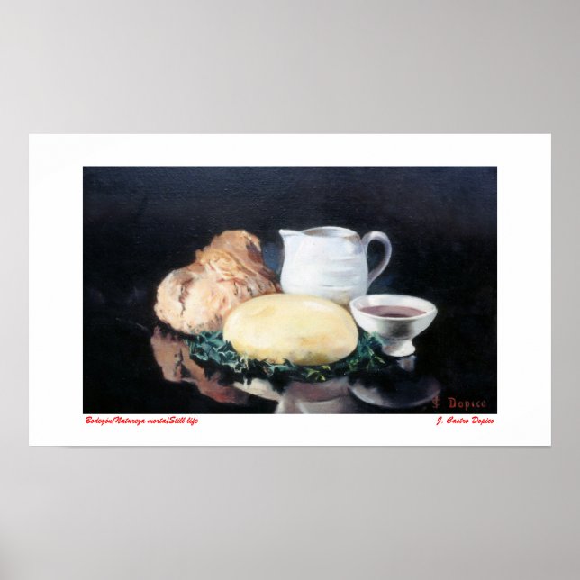 Póster Bodegón/Natureza morta/Still life (Frente)