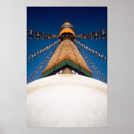 Póster Bodhnath Stupa