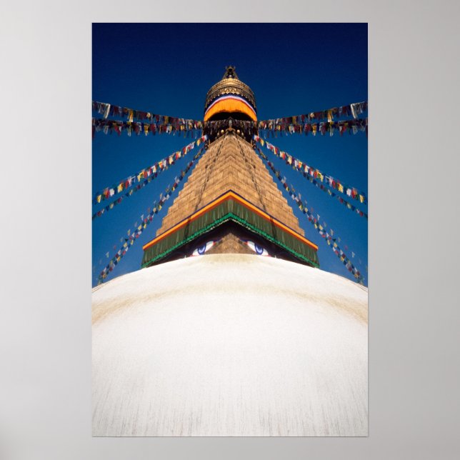 Póster Bodhnath Stupa (Frente)
