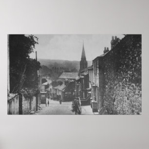 Póster Bodmin Hill, Lostwithiel, Cornwall
