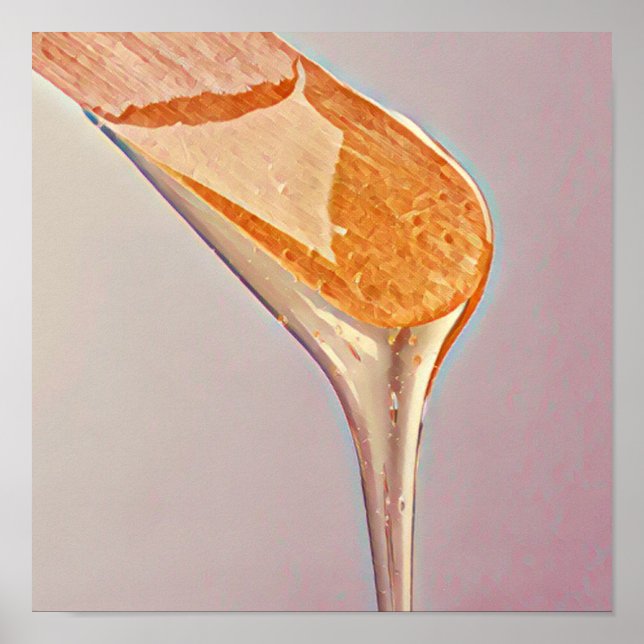 Póster Body wax art (Frente)