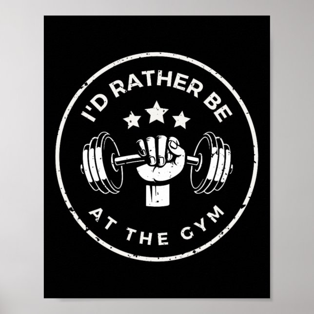 Póster Bodybuilding  (Frente)