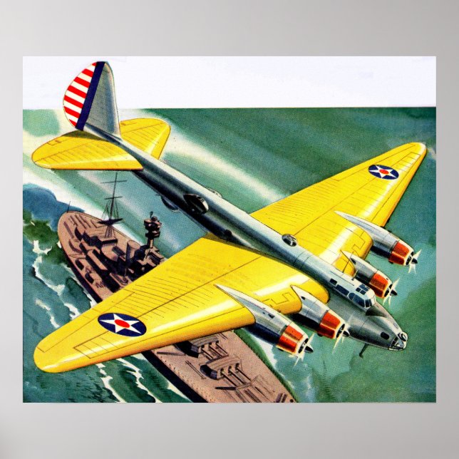 Póster Boeing 915 de 1939 (Frente)
