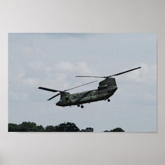 Póster Boeing CH47 Chinook