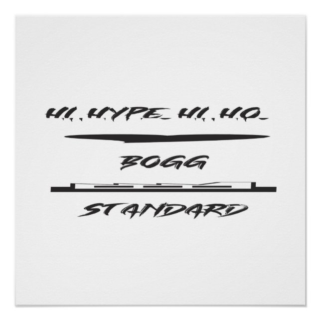 PÓSTER BOGG STANDARDSJOKE FUN WORDS (Anverso)