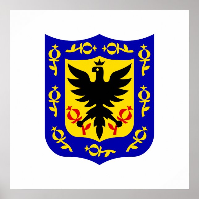 Póster Bogotá, Columbia (Frente)