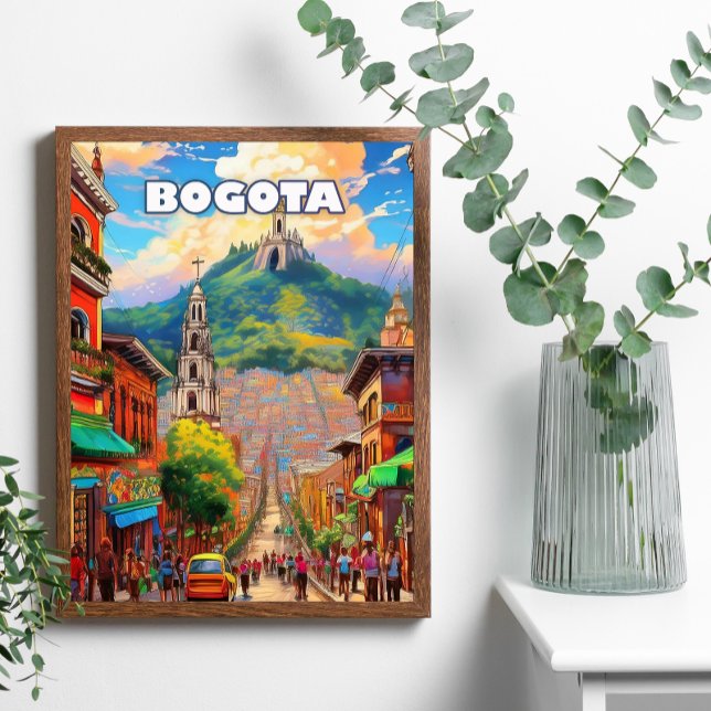 Póster Bogotá, pearl of the Andes (Subido por el creador)