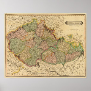 Póster Bohemia, Moravia